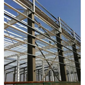 鸿楚钢结构加工 厂房加油站农贸市场钢构工程 钢板加 工厂