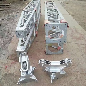 铝合金格构式框架人字型抱杆结构式网格式立杆机吊装杆塔工具